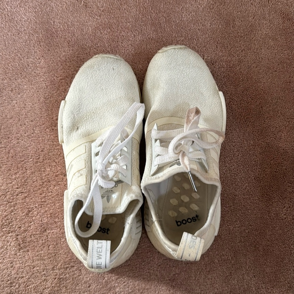 Size 6, white ultra boost